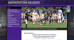 Desktop Screenshot of northwesterngirlssocceracademy.com